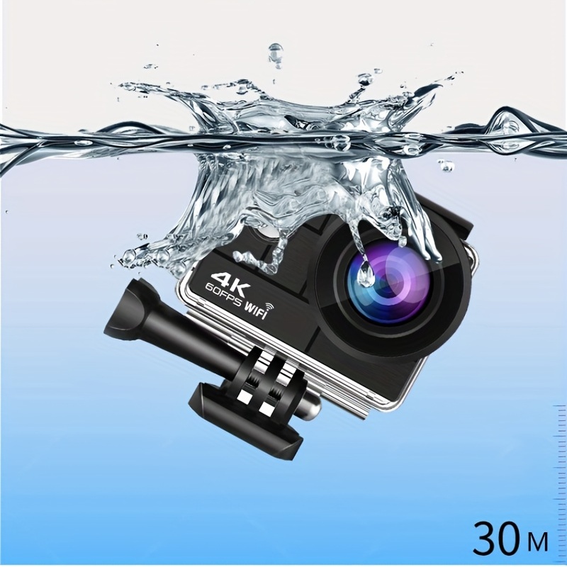 Action Camera Ultra HD 4K/60fps 24MP WiFi 2