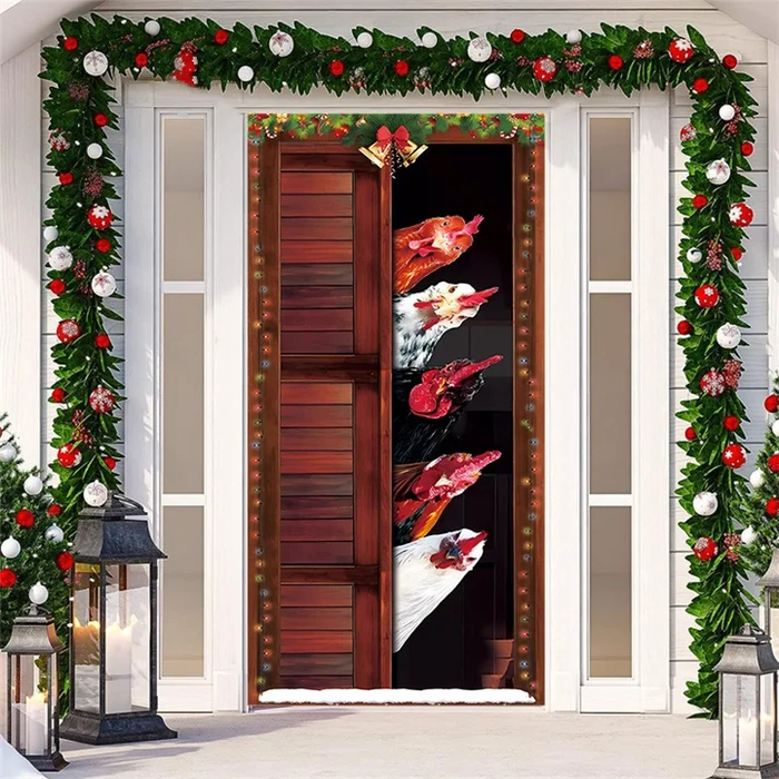 🎄Last Day Sale 70% OFF - Christmas 2023 Front Door Decoration🎅