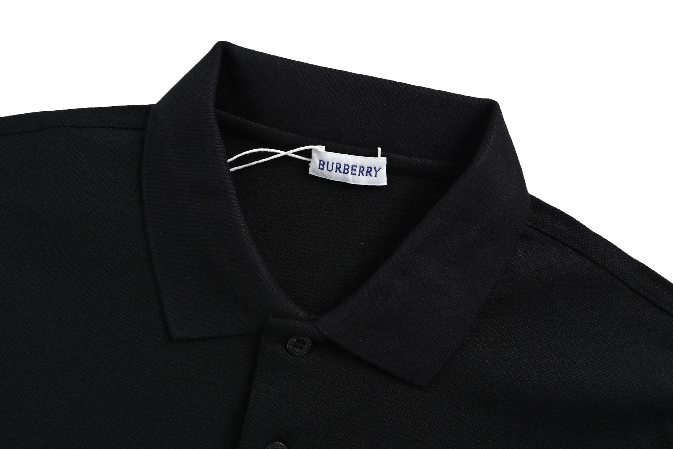 Burberry 25ss hem warhorse patch Polo short sleeve