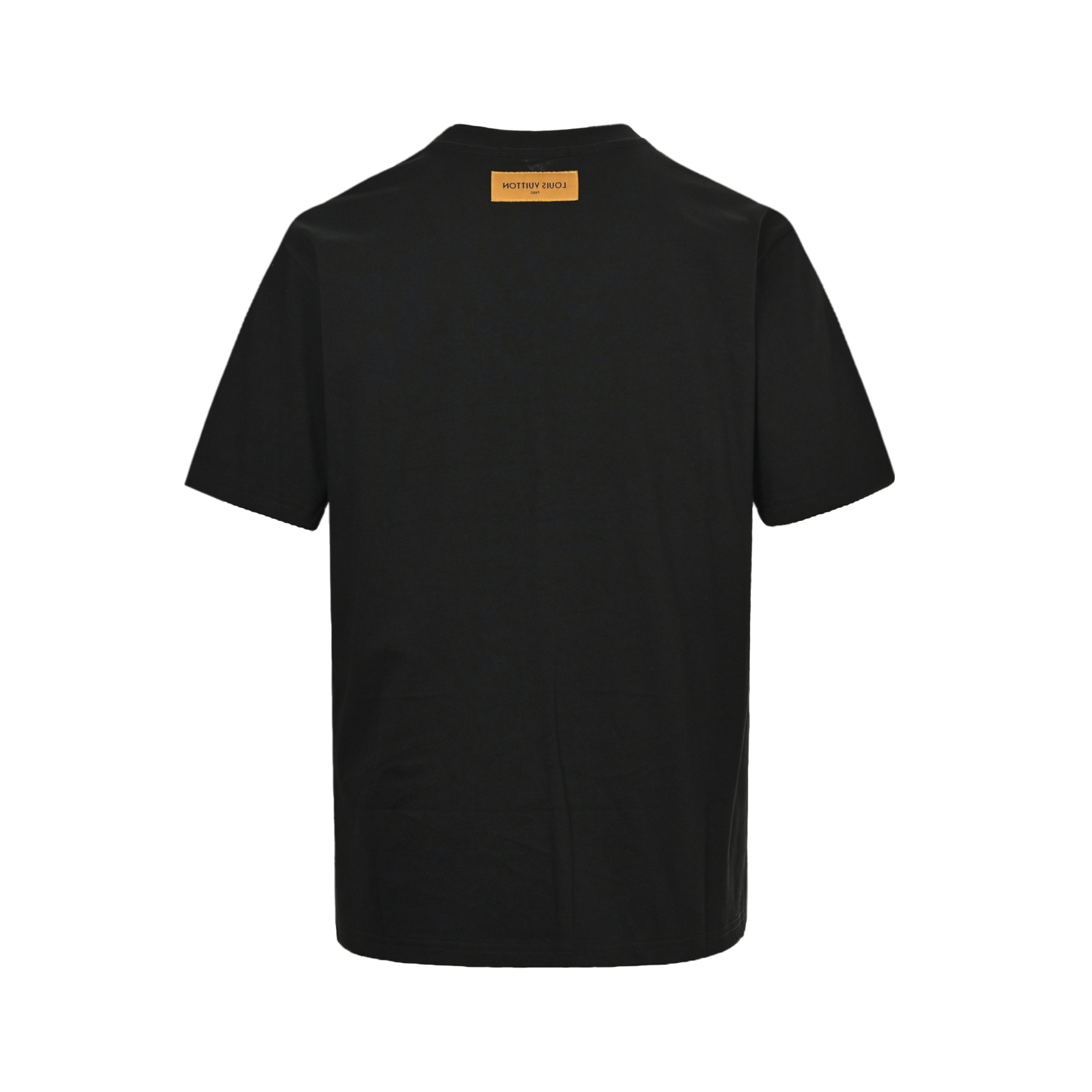 Louis Vuitton 25ss pearl hot diamond logo reflective letter print short sleeve