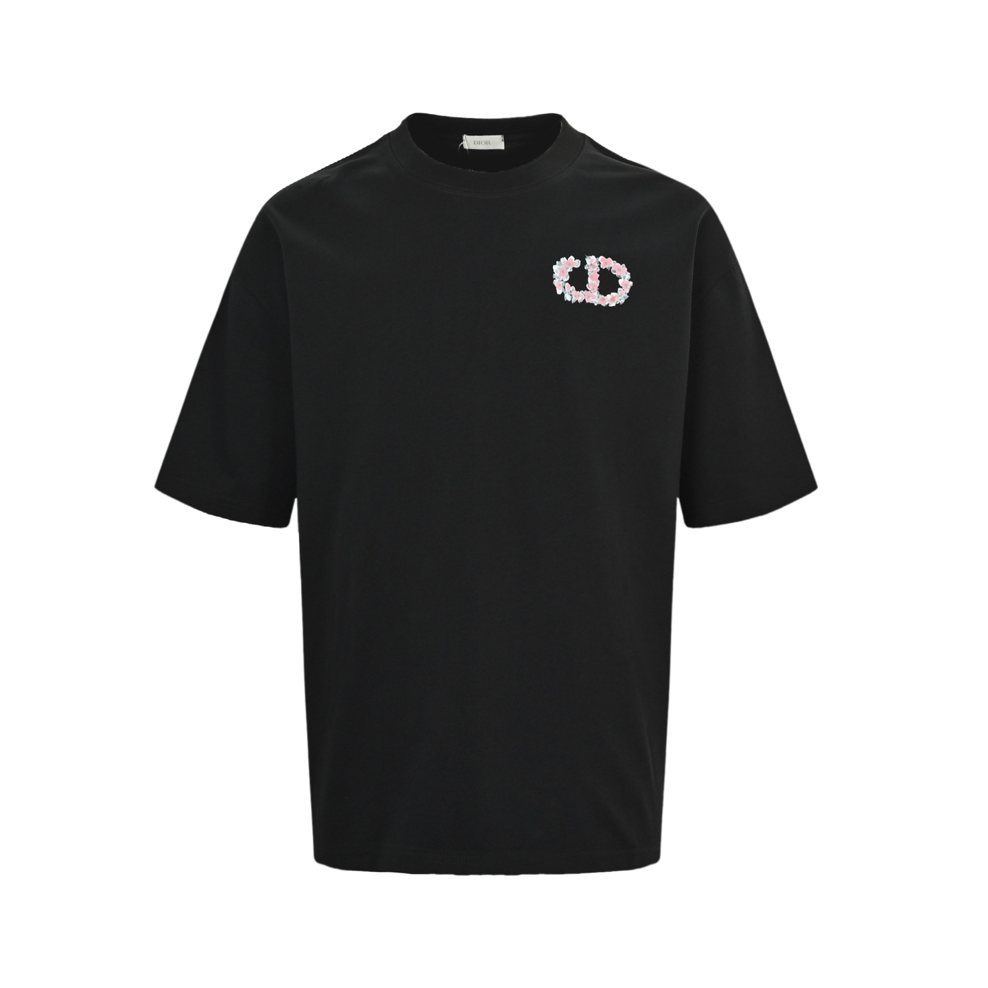 Dior 25ss floral print short-sleeve