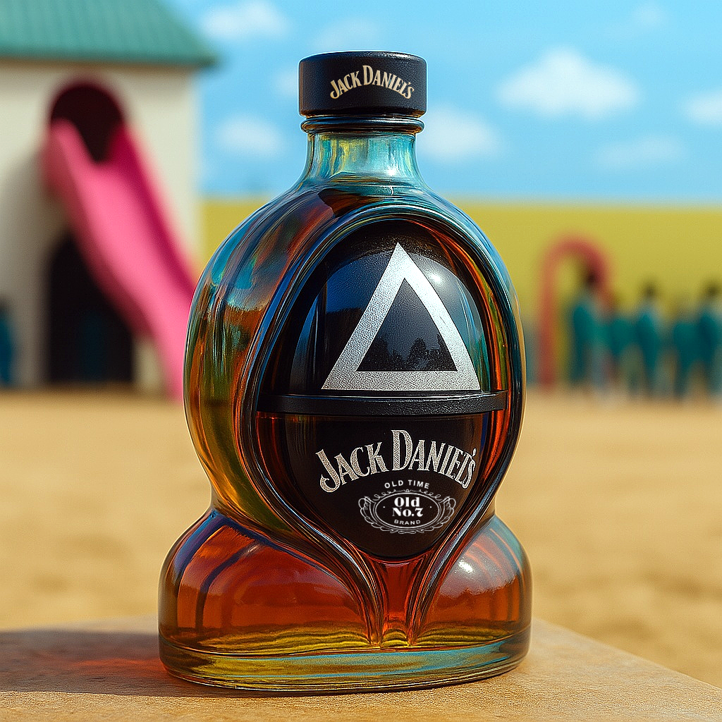 🥃[Squid Guard Reserve™] Tide Play Whisky Collector's Bottle