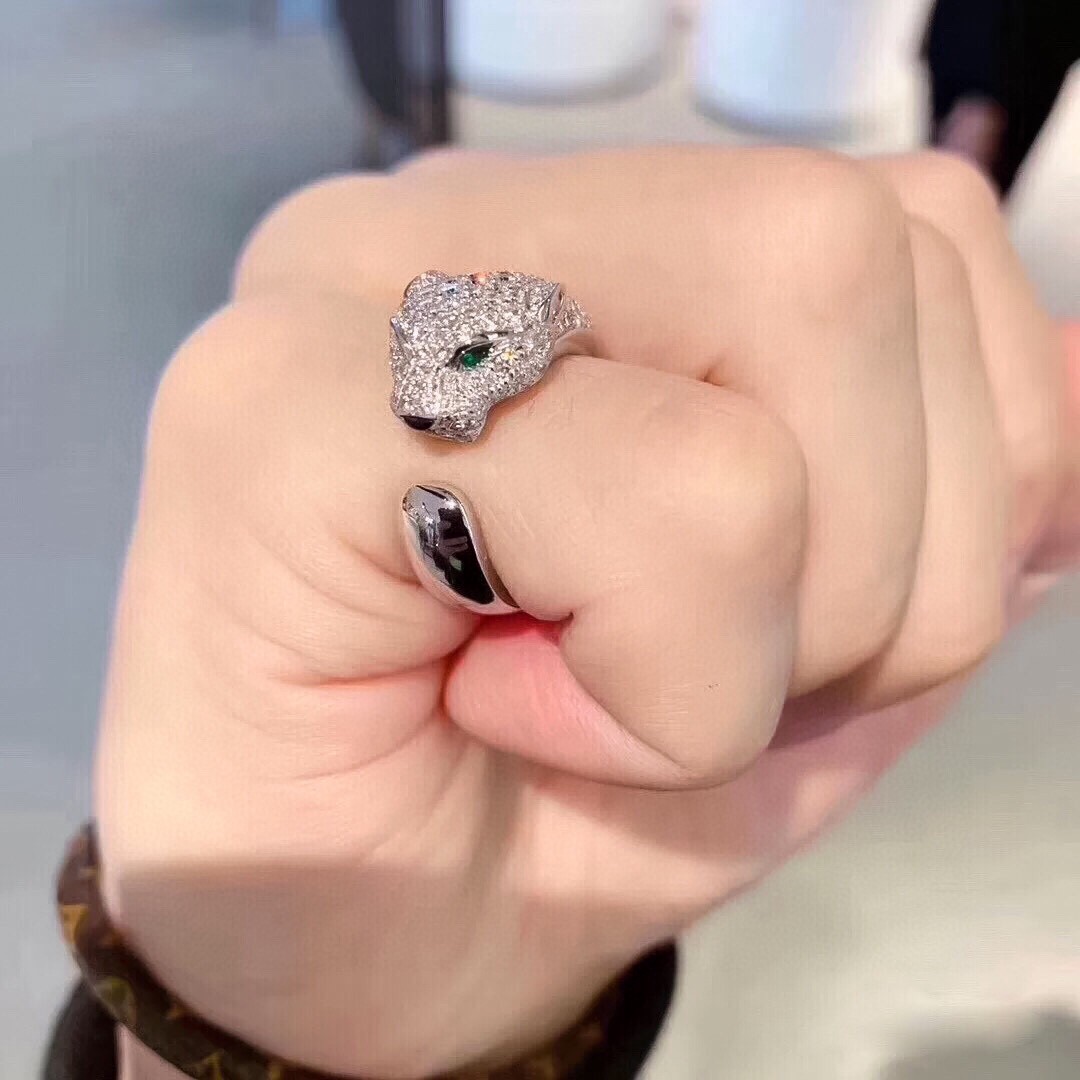 Cartier Panther Head Ring