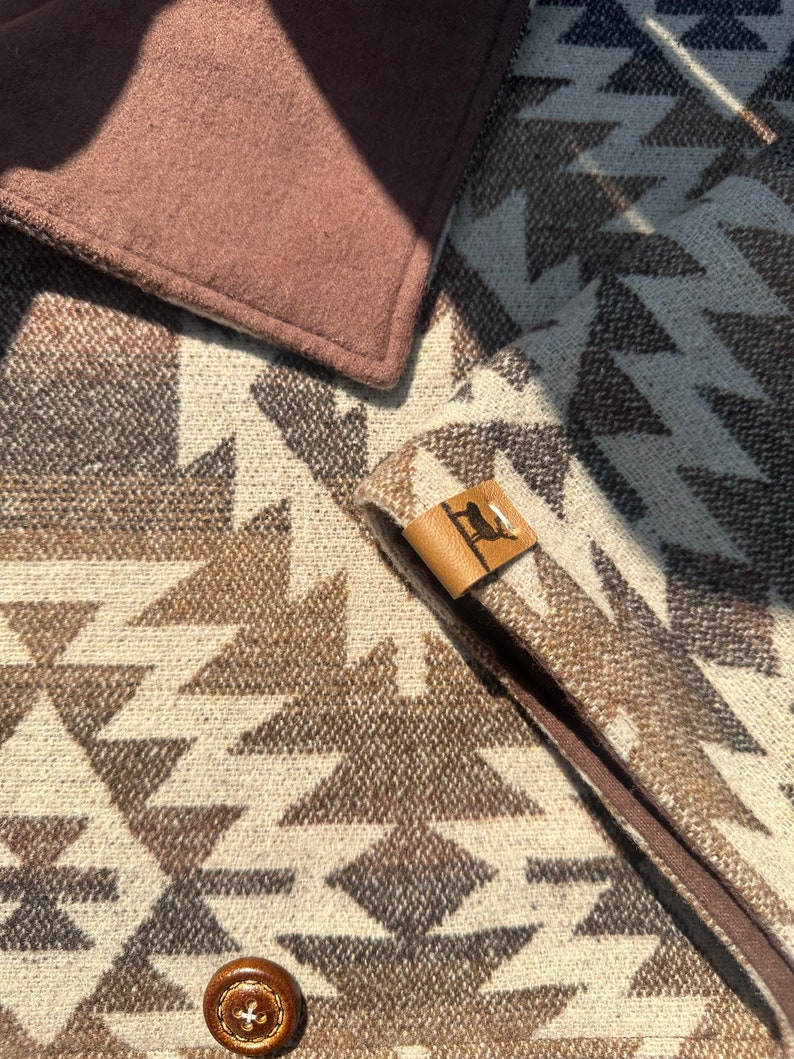 Harvest Western Aztec Warm Neck Hood