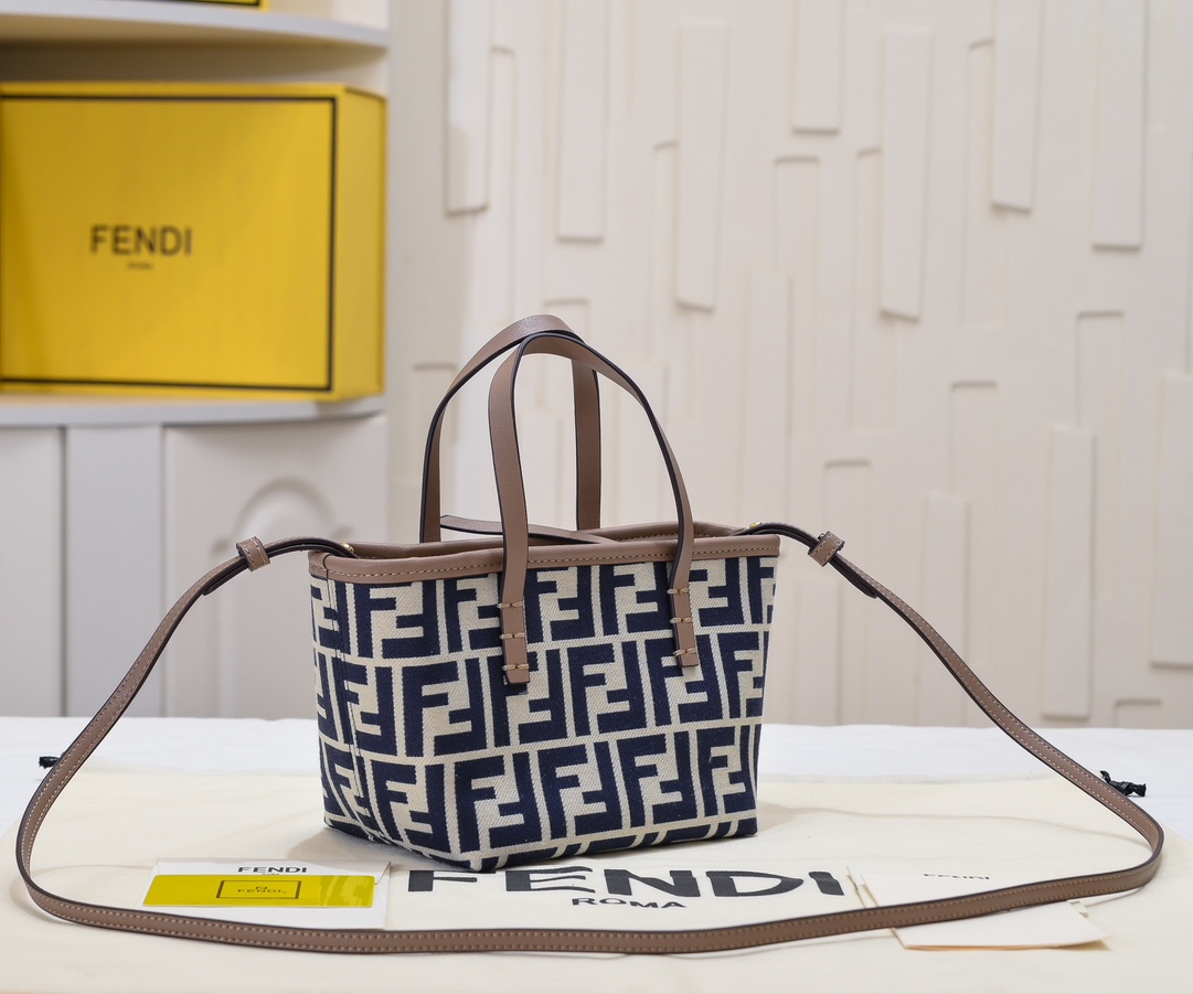 FENDI Monogram Roll Mini Vegetable Basket 7723