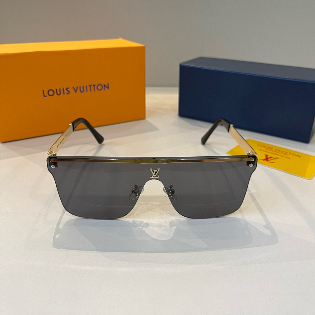 Louis Vuitton half-rim sunglasses