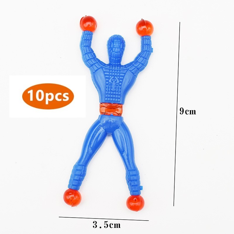 Super hero wall climbing toy(1 PACK-10PCS)