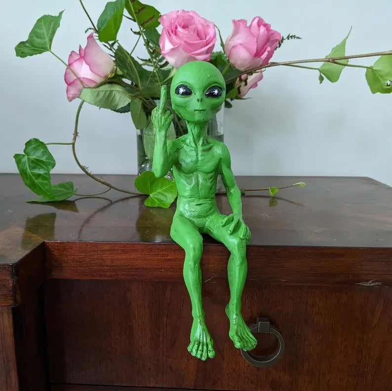 Funny Alien Artwork