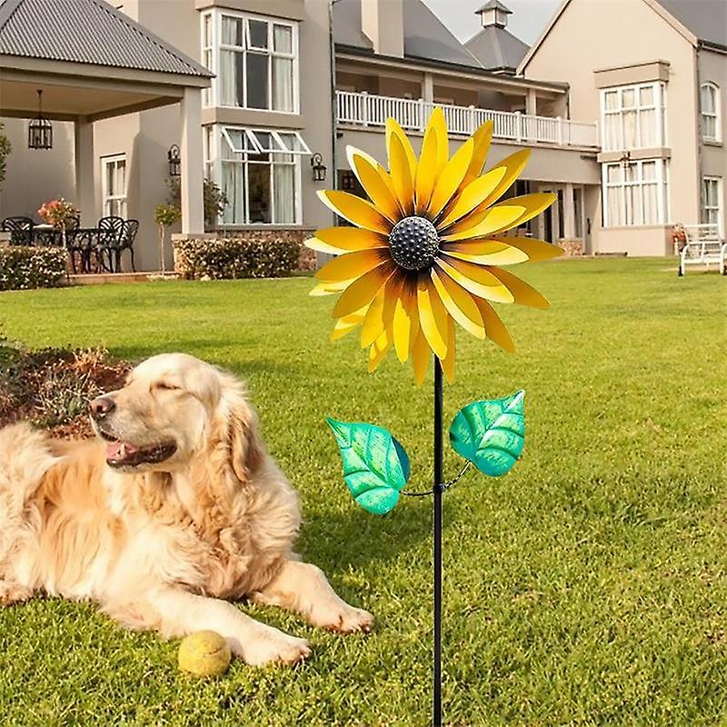 Sunflower Windmill Wind Spinners