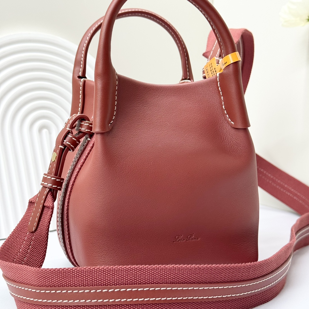 Loro Piana Bale Mini Bucket Bag FAM7943