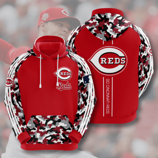 CINCINNATI REDS 3D HOODIES CR013