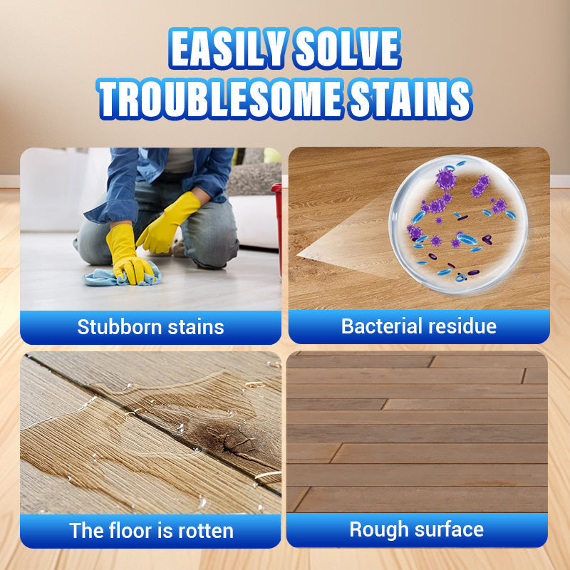 Multi-Effect Decontaminating Floor Cleaning Sheet
