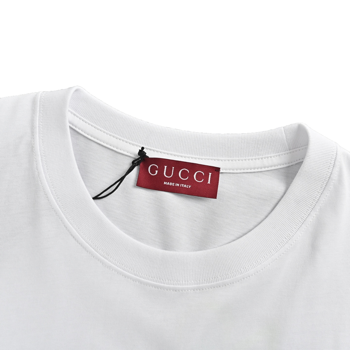 Gucci 25ss striped anchor print short sleeve