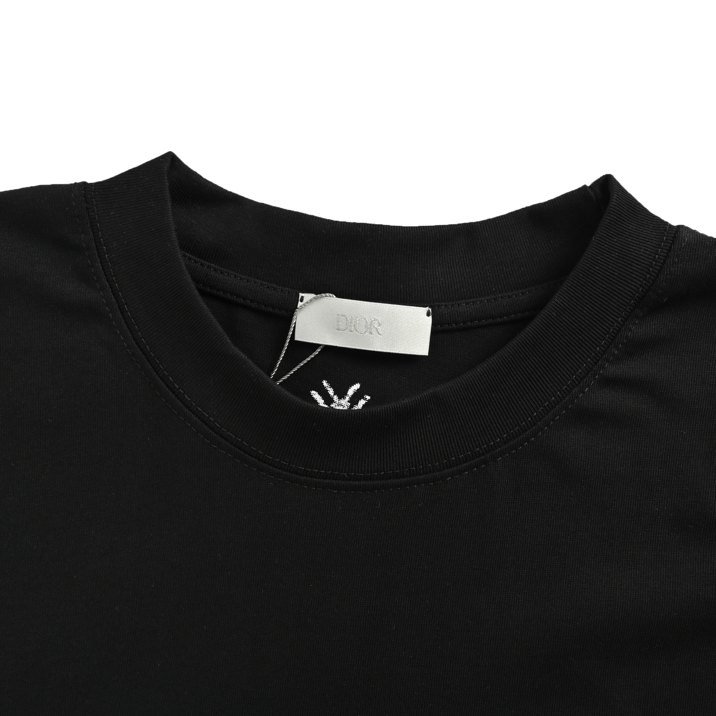 Dior 25ss 1947 damaged letter print short sleeves