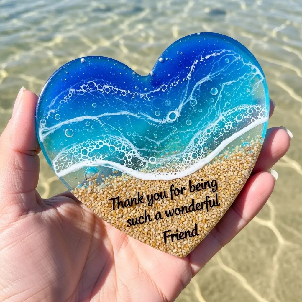 🌊💖Ocean Pocket Heart