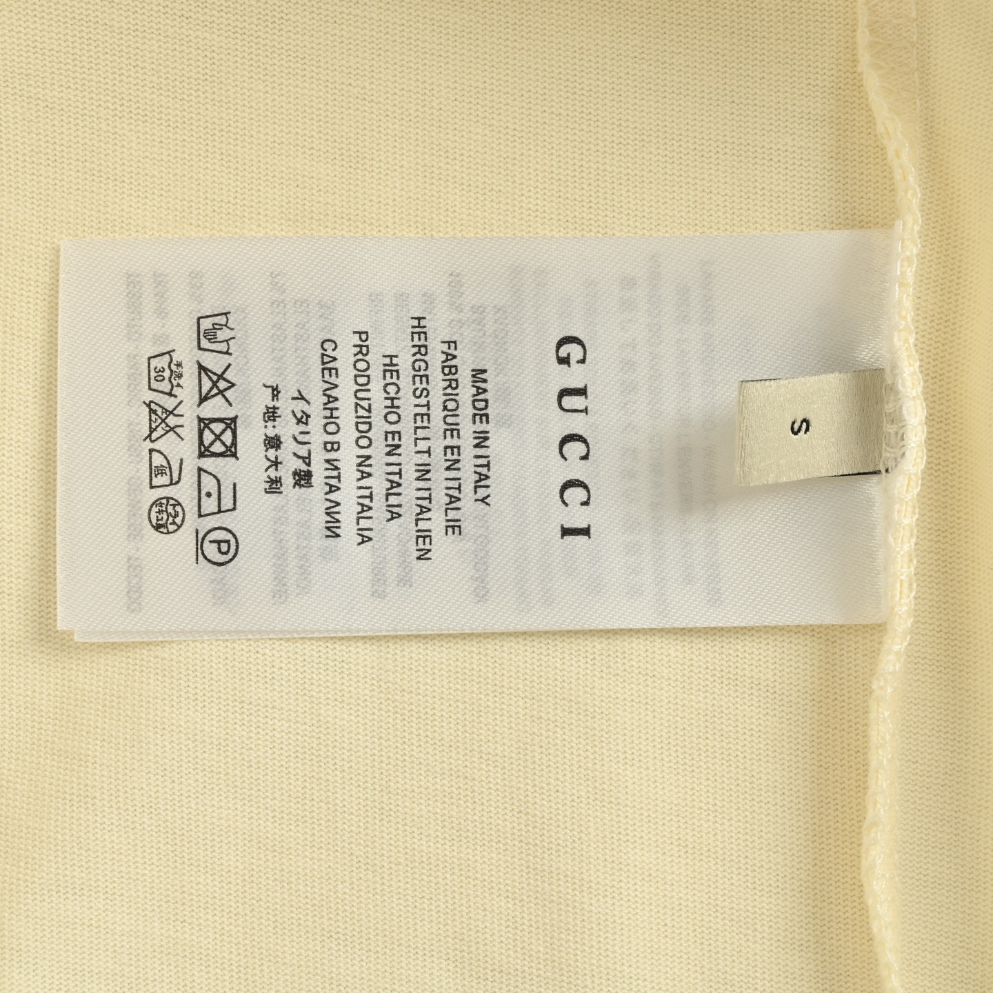 Gucci 25ss fun cartoon series printed short sleeves
