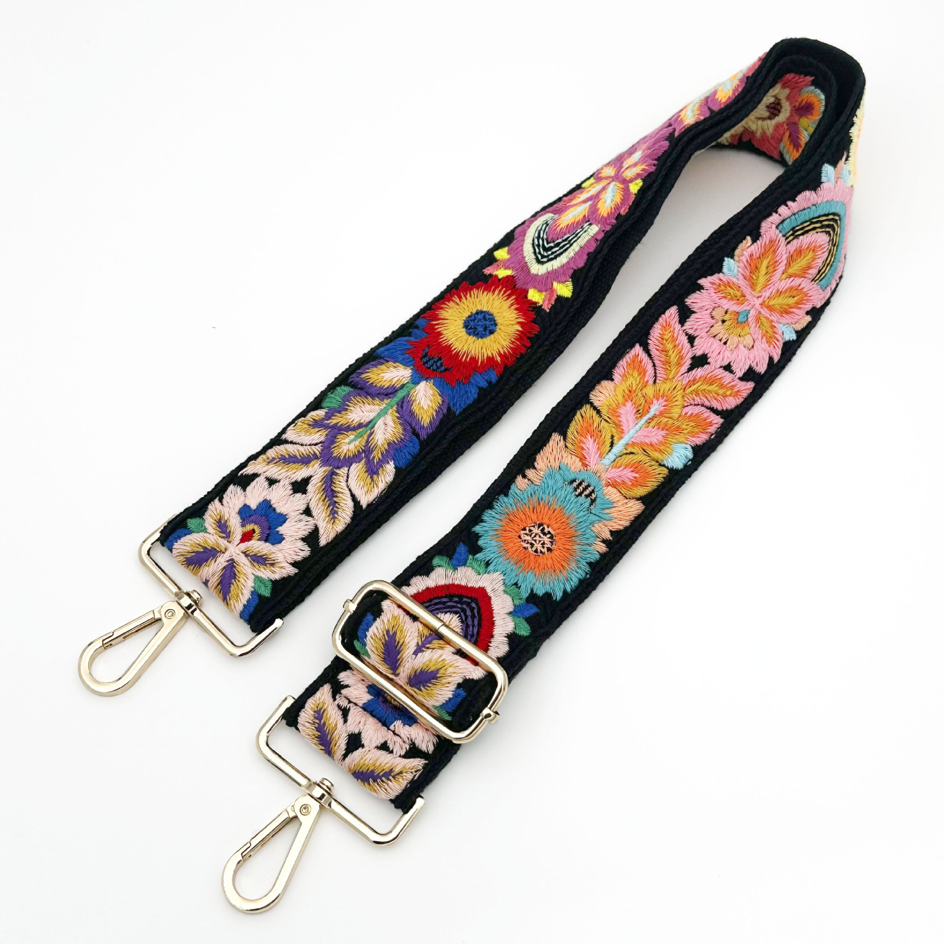 ✨👜Lovely ethnic art style floral shoulder straps🥰