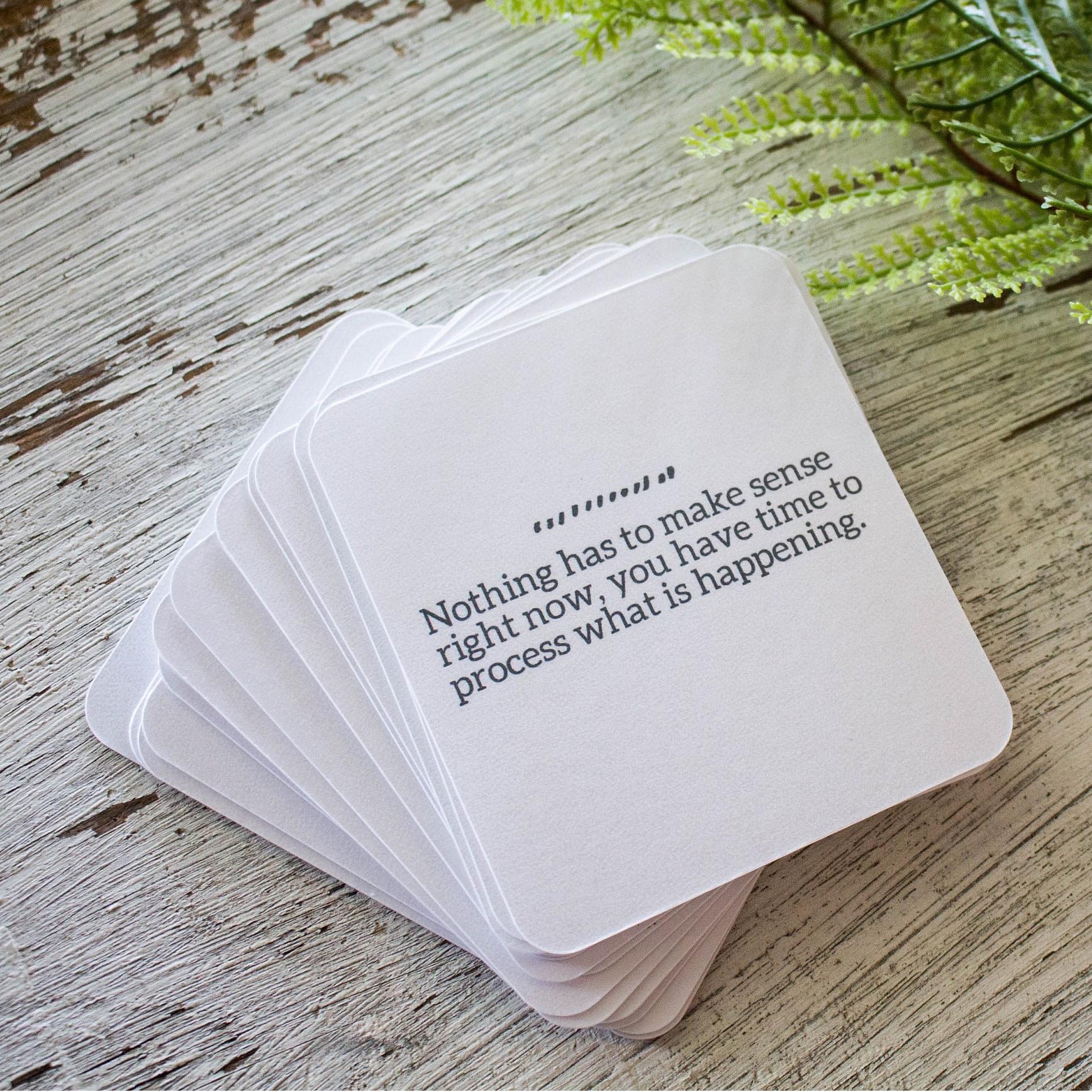 Grief Affirmation Cards | Sympathy Gift