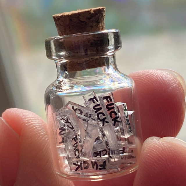 Mini Jars of F*cks