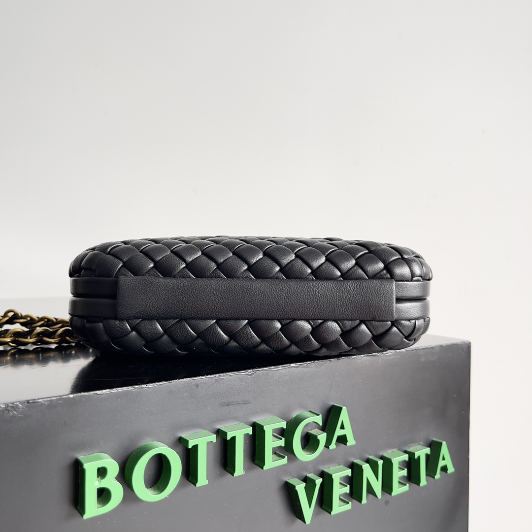 Bottega Veneta 24 Spring Fashion Braided Chain Evening Bag 776662