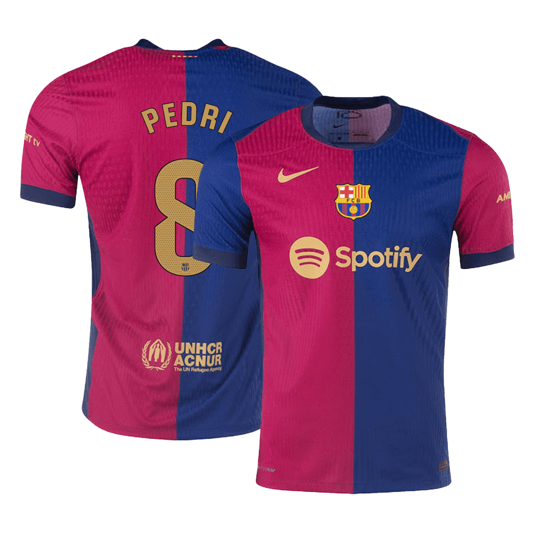 Player Edition PEDRI #8 Barcelona Football Shirt 2024/25