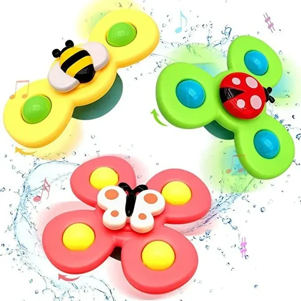 (Summer Hot Sale - Now 49% off) 🔥Suction cup rotating toys are a must-have for growing babies
