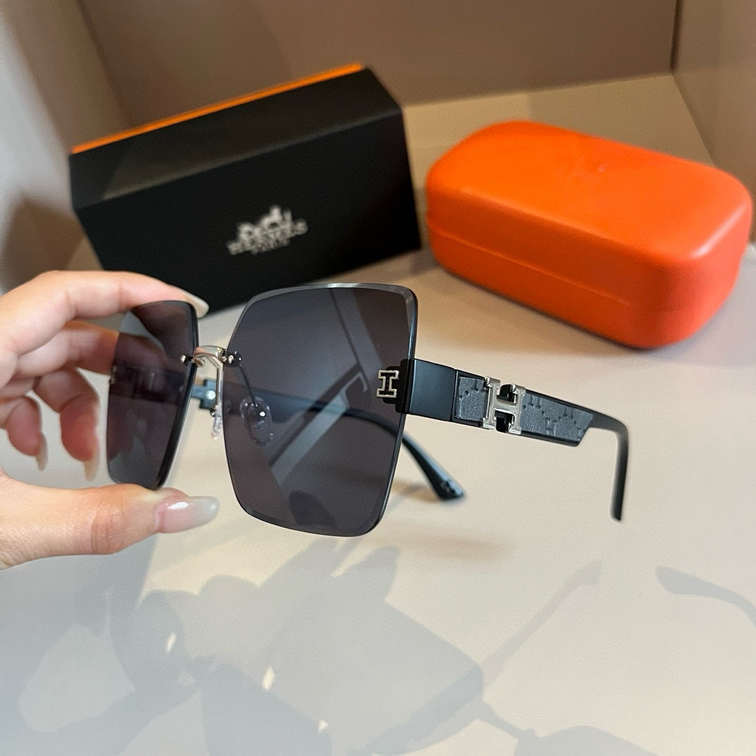 Hermes rimless sunglasses