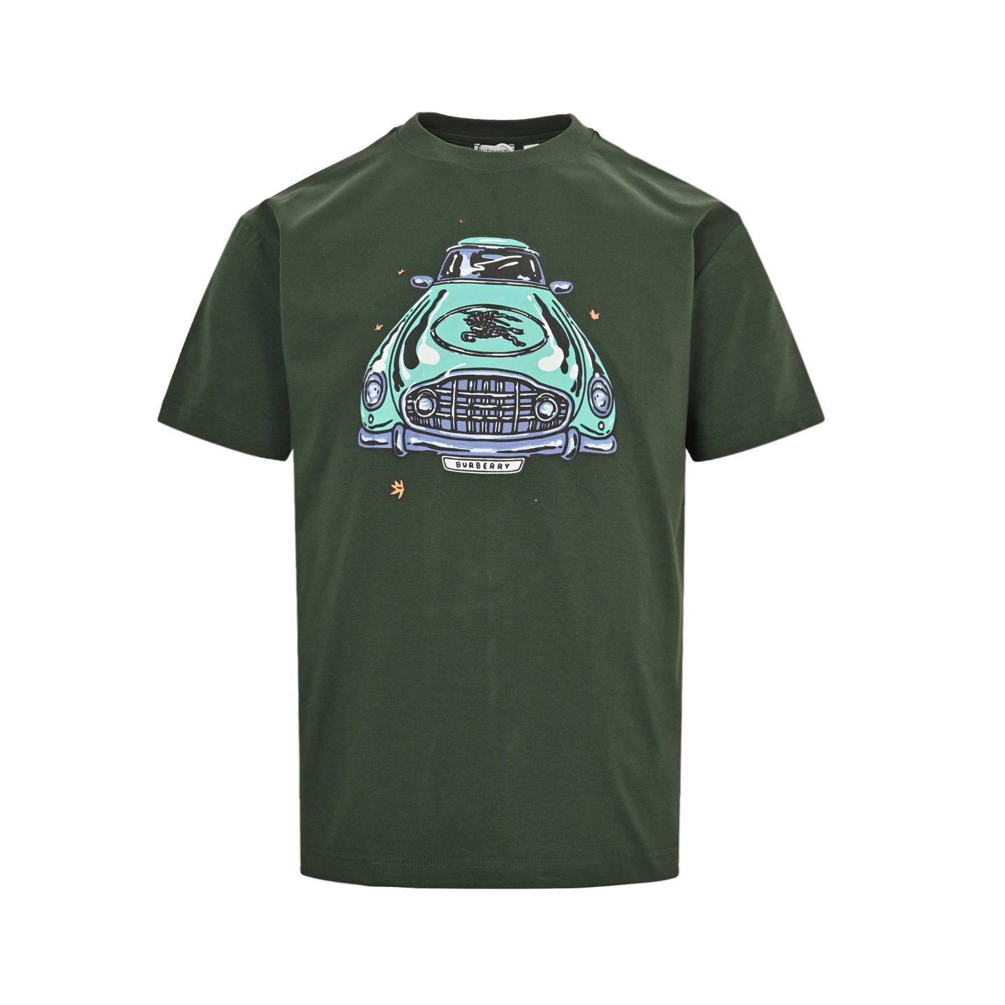 Burberry 25ss classic car foam print short sleeve