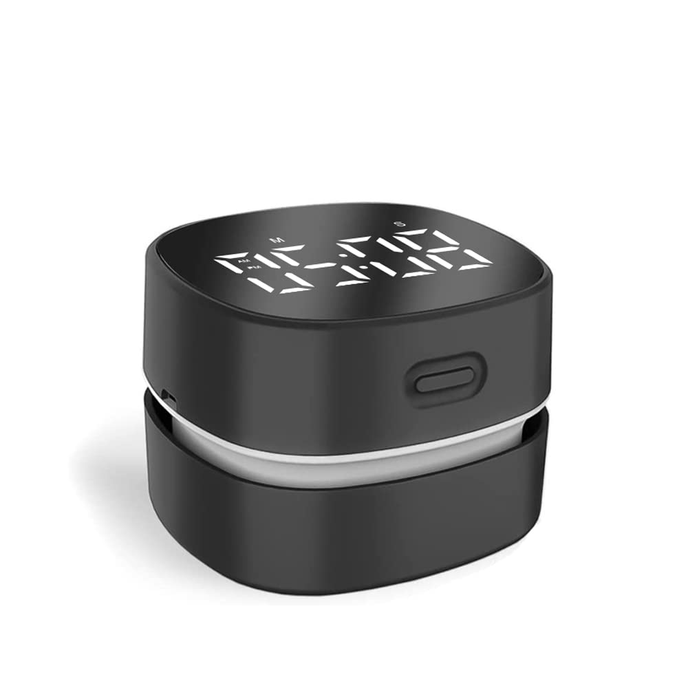 Desktop Vacuum Cleaner,Mini Table dust Sweeper Energy Saving,High Endurance up to 400 mins,Cordless&360º Rotatable Design for Cleaning Hairs,Crumbs,Computer Keyboard