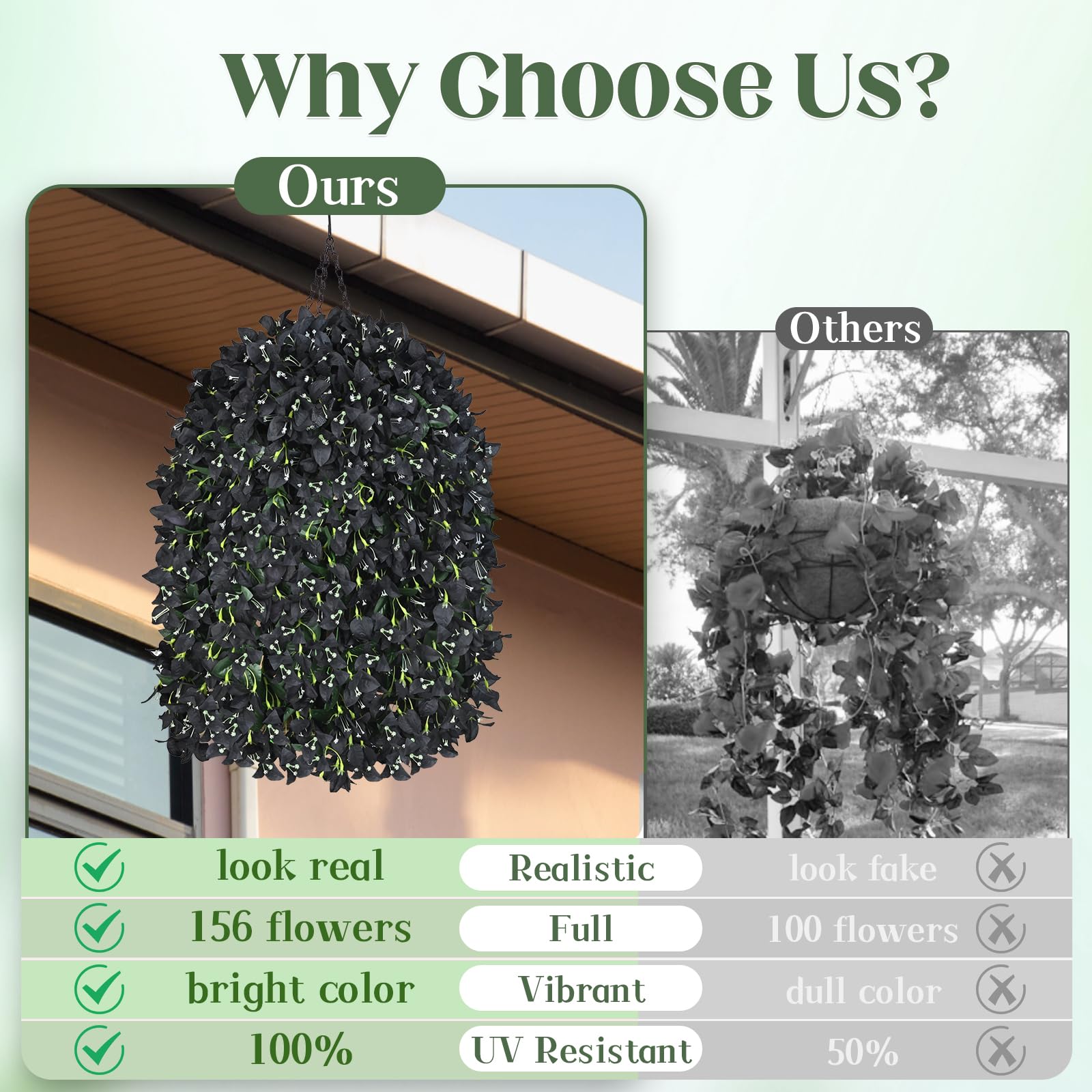 🔥ON SALE - 45% OFF🔥Realistic Faux Silk Bougainvillea Flowers, - UV resistant, Waterproof, Windproof