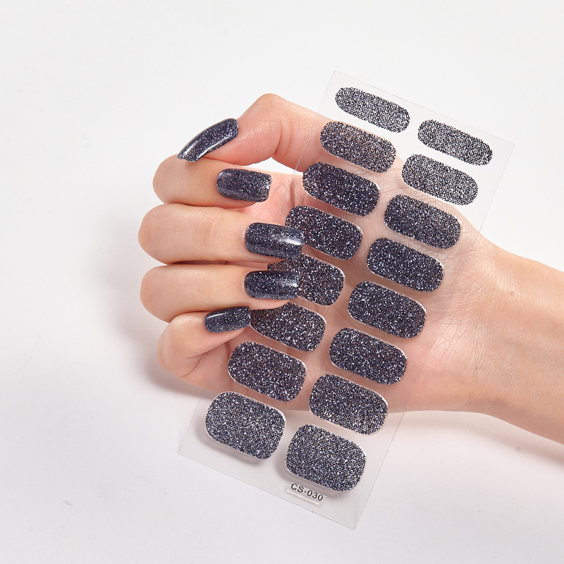 Glitter Nail Self Decals(SET OF 2 PCS)