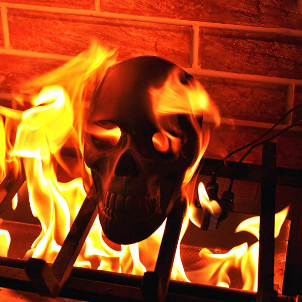 🔥(Flash Sale-55%OFF)- Terrifying Human Skull Fire Pit