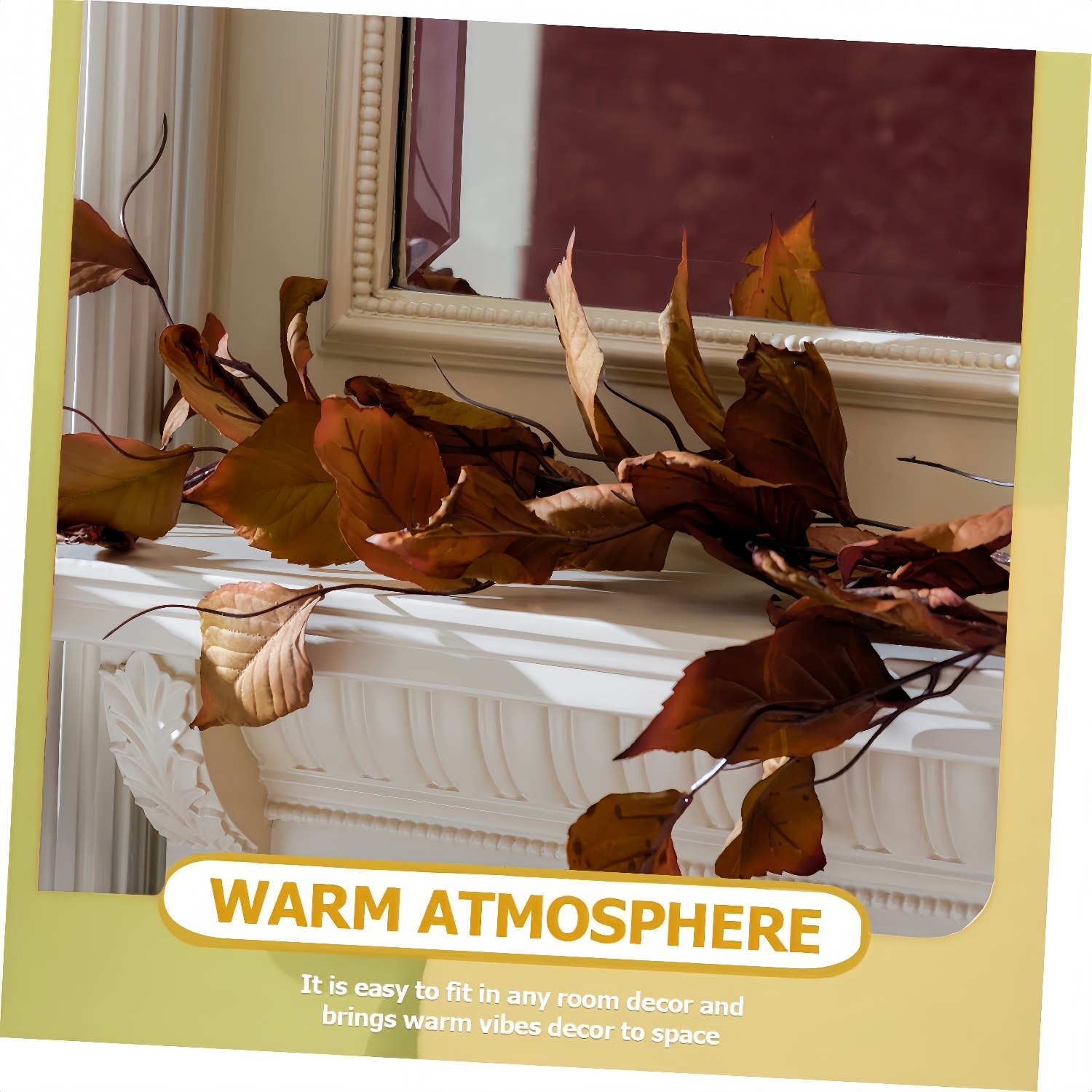 🏆Flash Sale⚡Magnolia Leaf Garland - UV resistant, Waterproof, Windproof