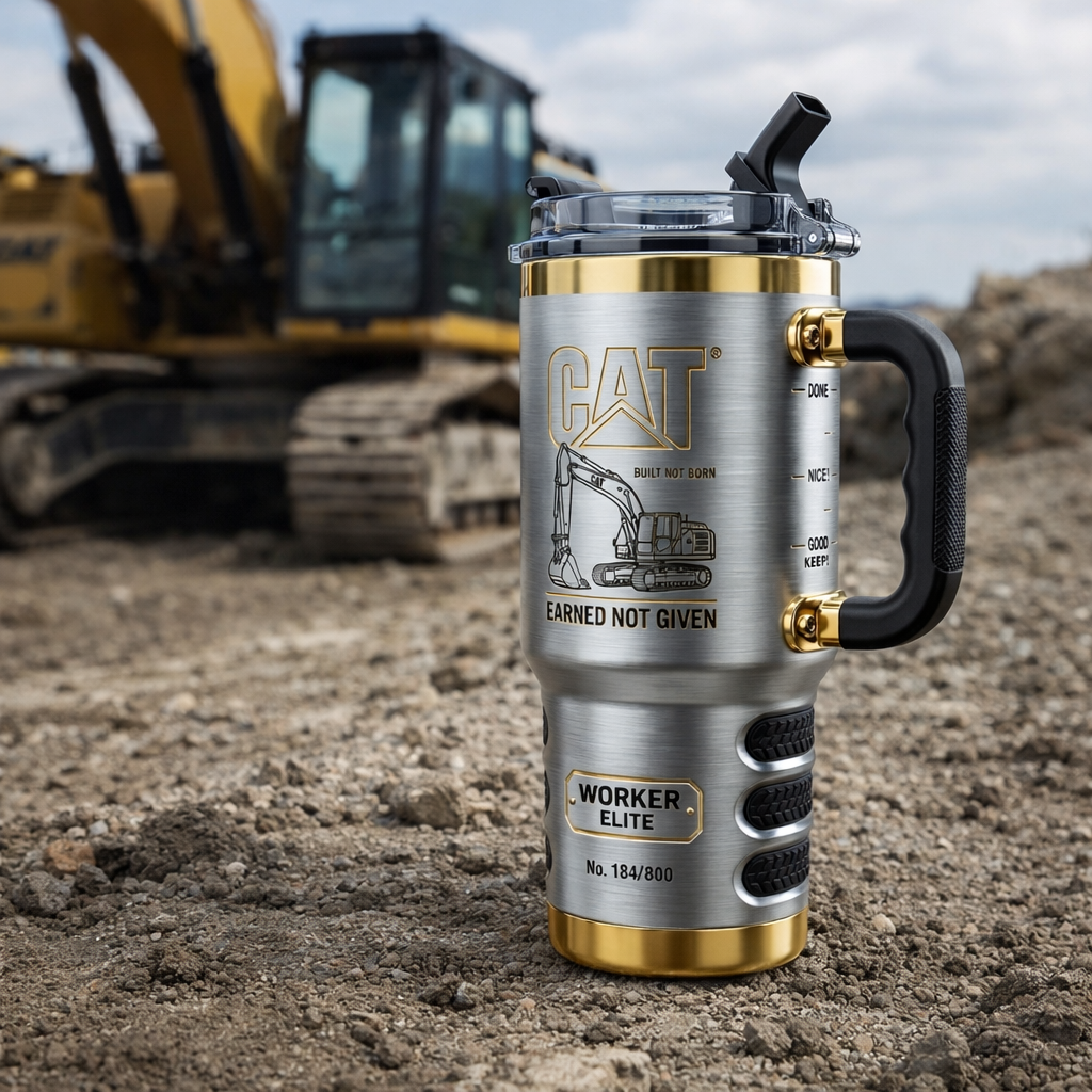 CAT Worker Elite Collector’s Edition Tumbler