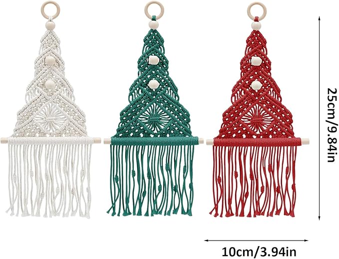 🌲🌲Luxury Knitted Christmas Tree DIY Kit -3 pack