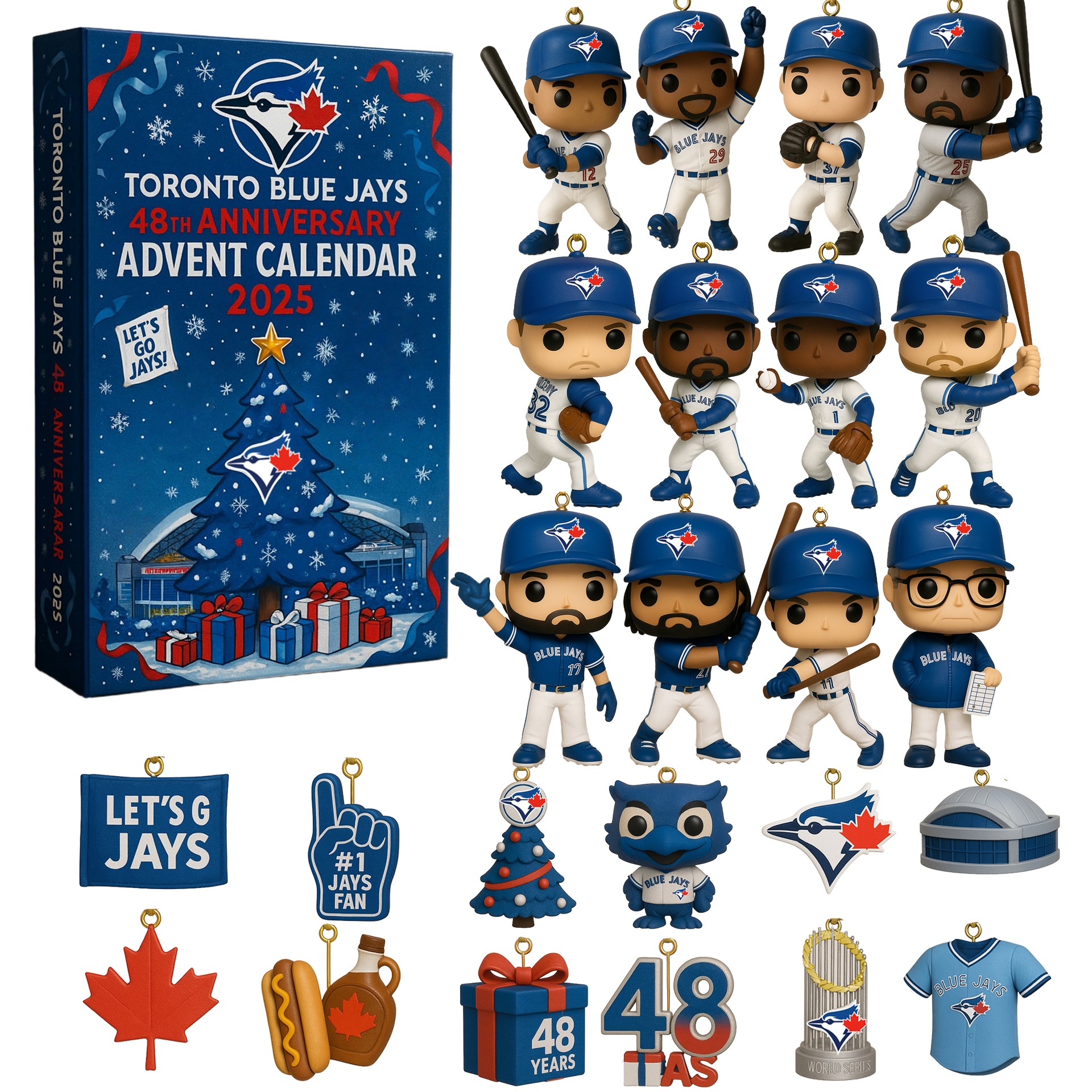 Toronto Blue Jays 48th Anniversary Advent Calendar 2025