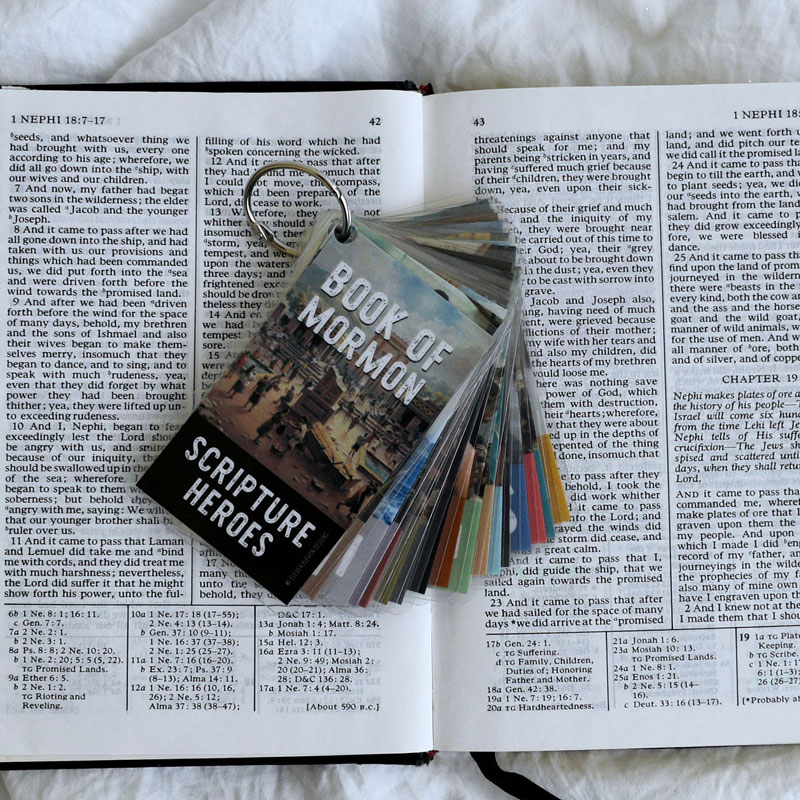 Book of Mormon Scripture Hero Cards