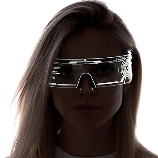 (SUMMER HOT SALE- Save 50% OFF, Arrival in 3-7 days) 7 Colors LED Light UP Glasses