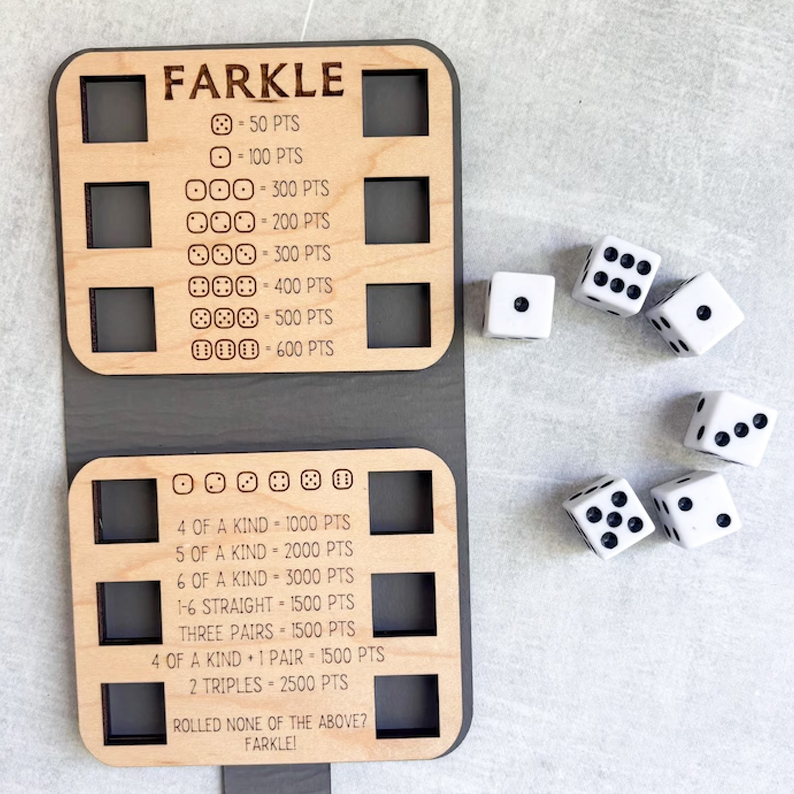 Travel Size Farkle – Mini Pocket Edition