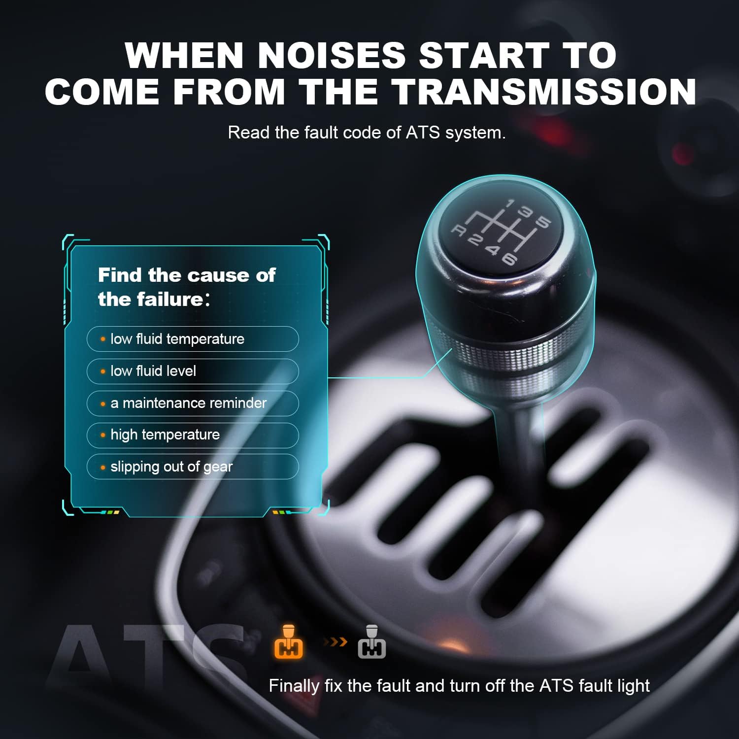 ANCEL Scanner Diagnostic Tool ABS SRS Transmission Airbag Car Scanner