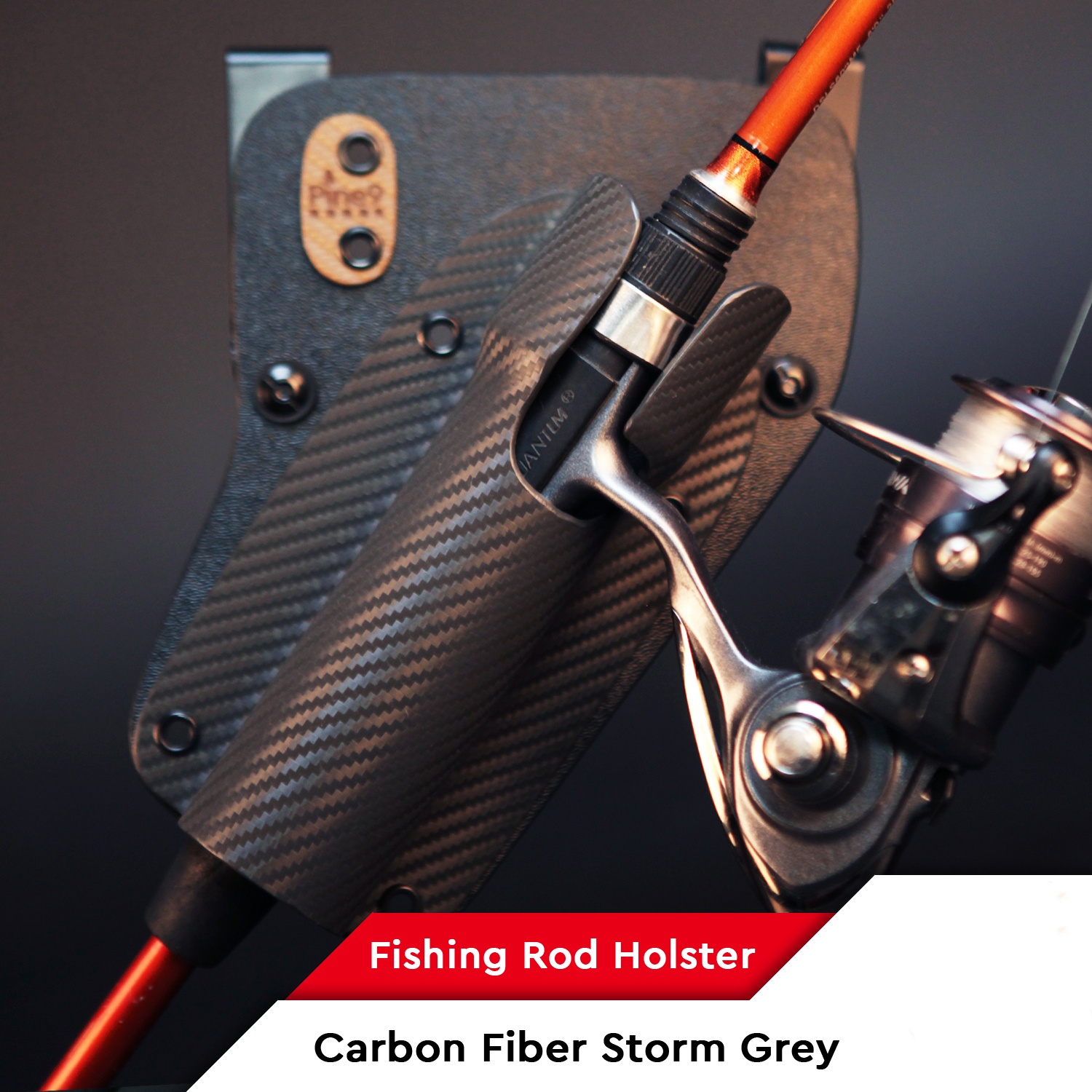 🔥ON SALE 59% OFF🔥USA Hand Crafted Slide-in Fishing Rod Holster