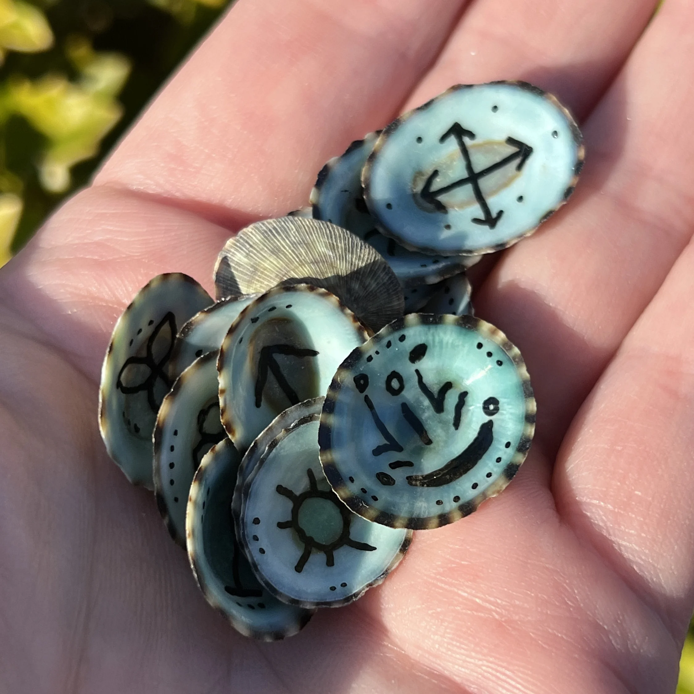 Sea Magick 13 Witches Runes Set