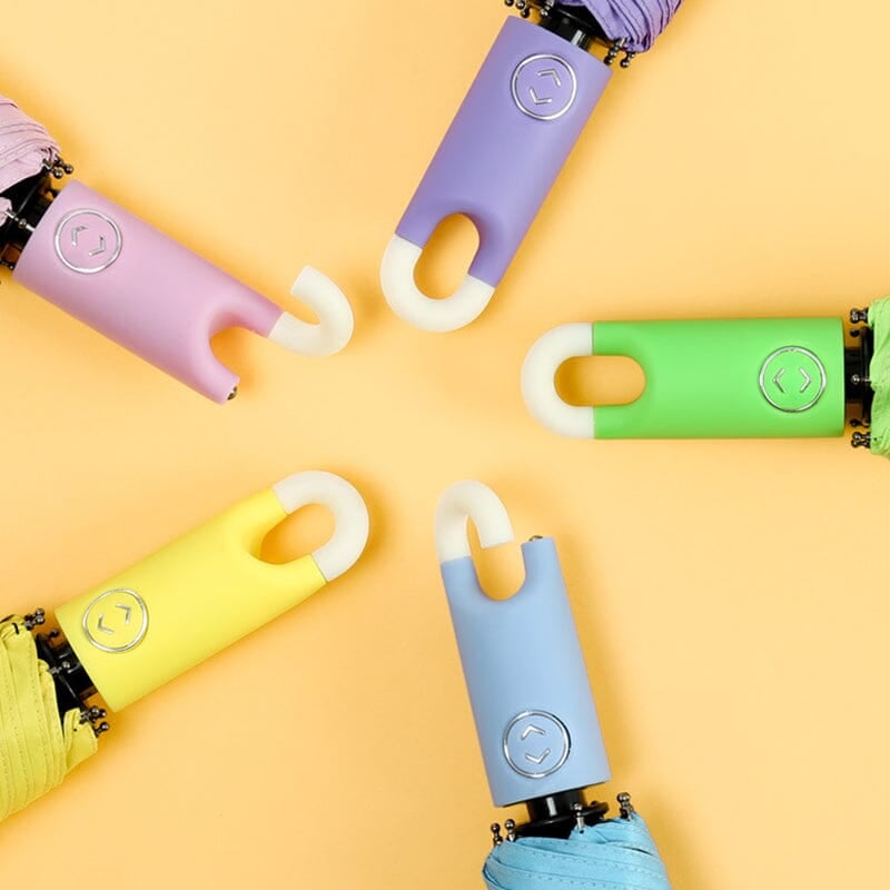 🌂Three-Fold Self Opening And Retracting Umbrella With Buckle🌂