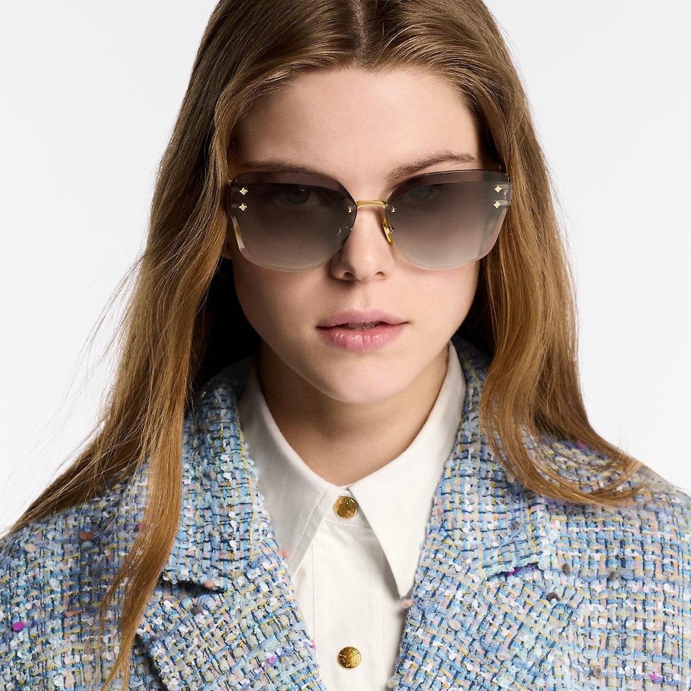 Louis Vuitton LV JEWEL CAT EYE Sunglasses Z2430U