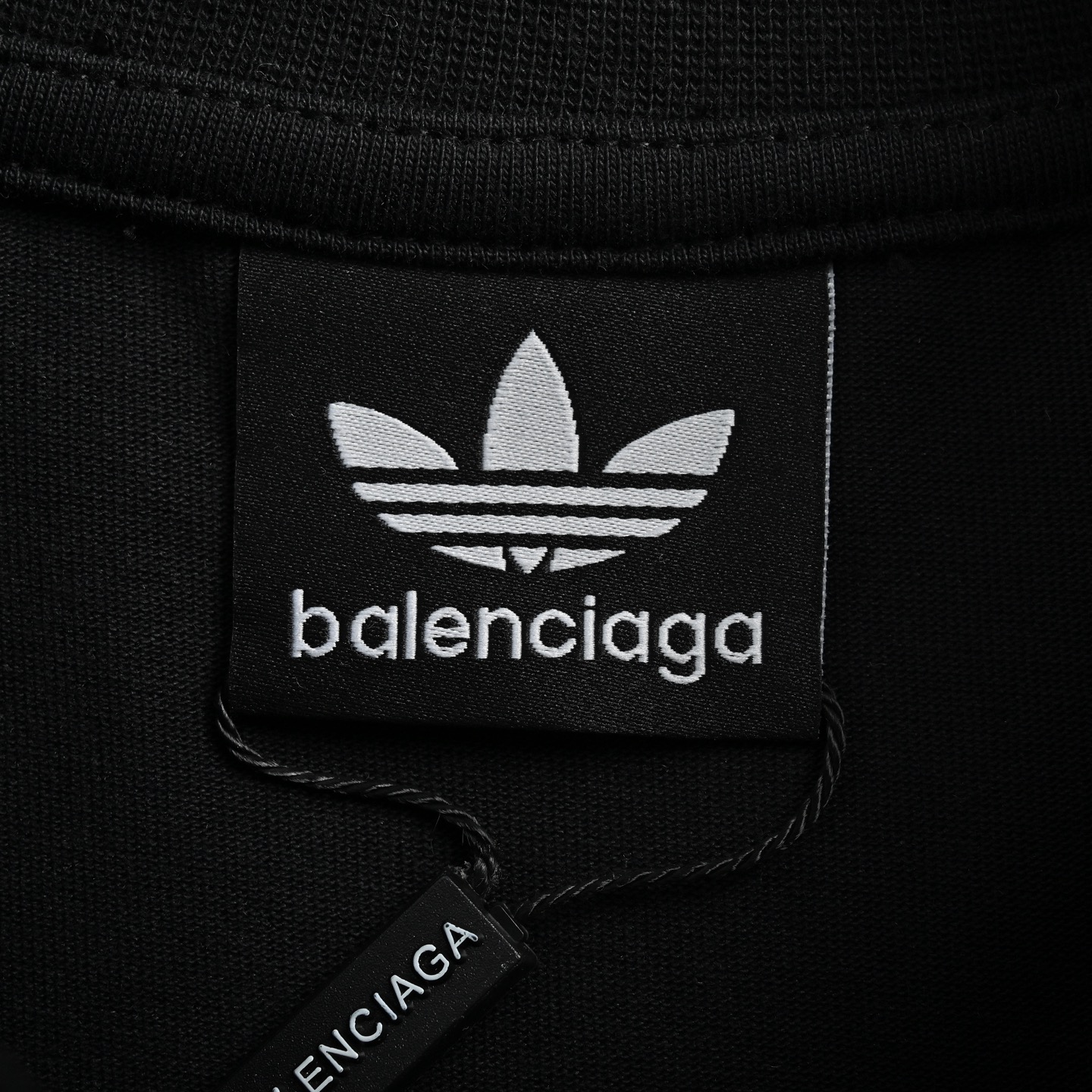 Balenciaga & Adidas Trefoil Joint Printed Short Sleeve
