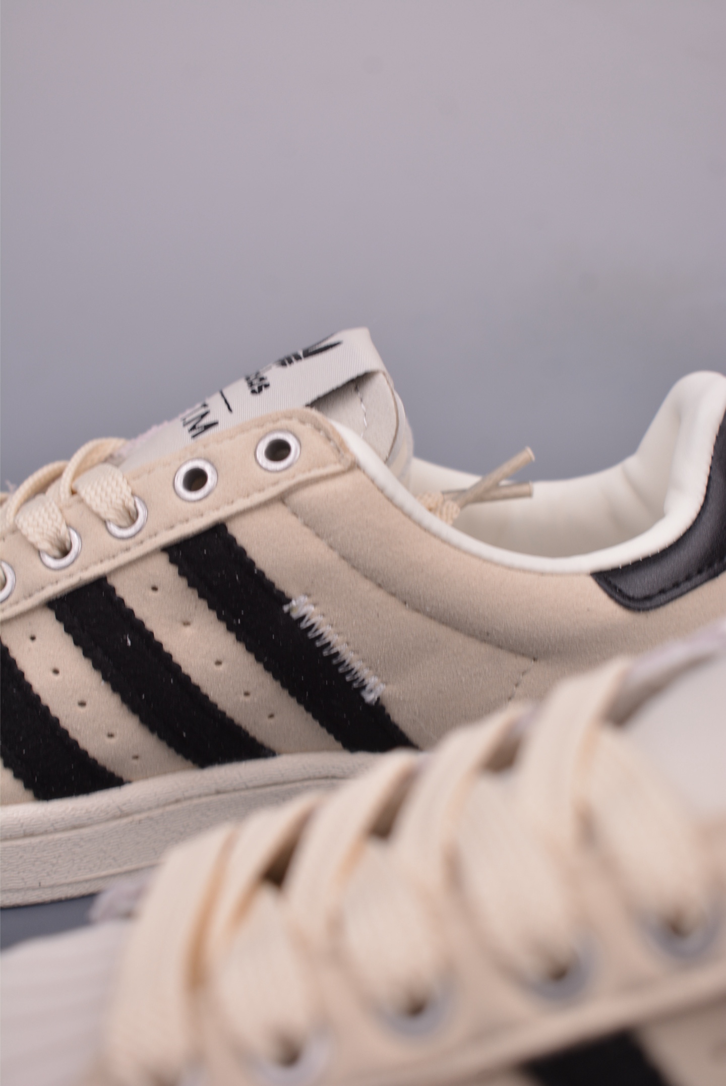 SONG FOR THE MUTE x adidas originals Superstar82 sneakers beige gray black JQ0958