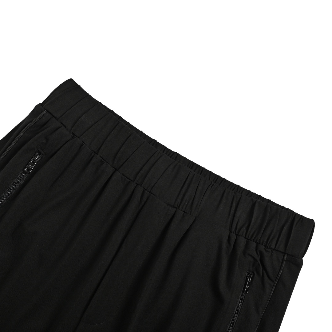 Prada Zipper Pocket Tapered Set Sports Pants