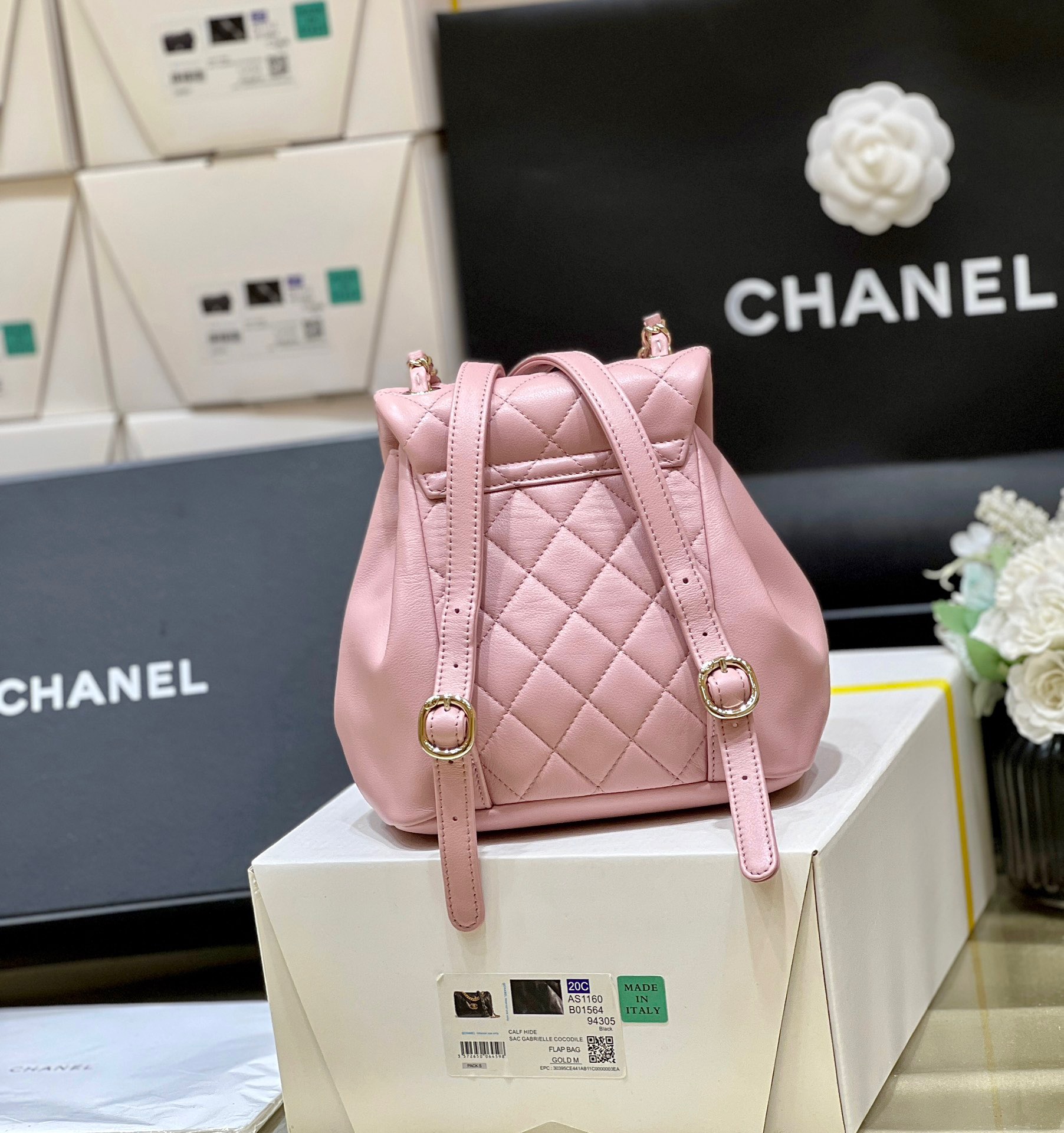 Chanel 24S duma small backpack AS2908