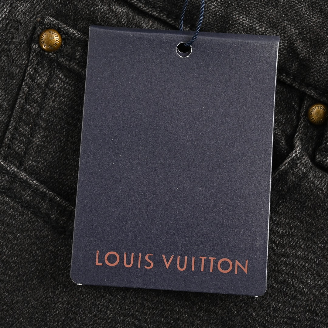 Louis Vuitton 24Fw Gradient Monochrome Washed Jeans
