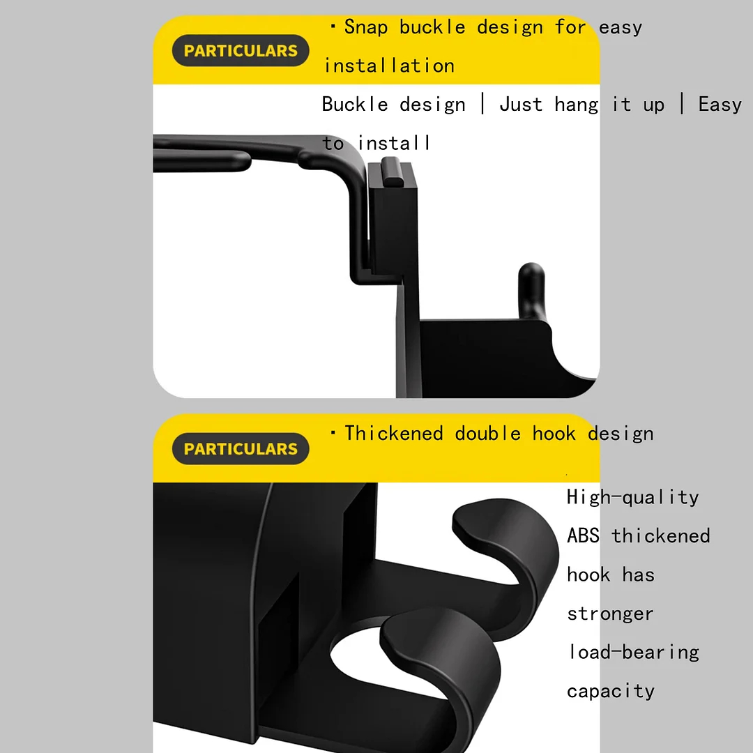 Car Accessories Rear Back Multifunctional Rear Small Hook Water Cup Holder